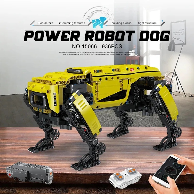 Home Security Robot Dog - MOULD KING 15066/15075 Juguetes Robóticos Técnicos