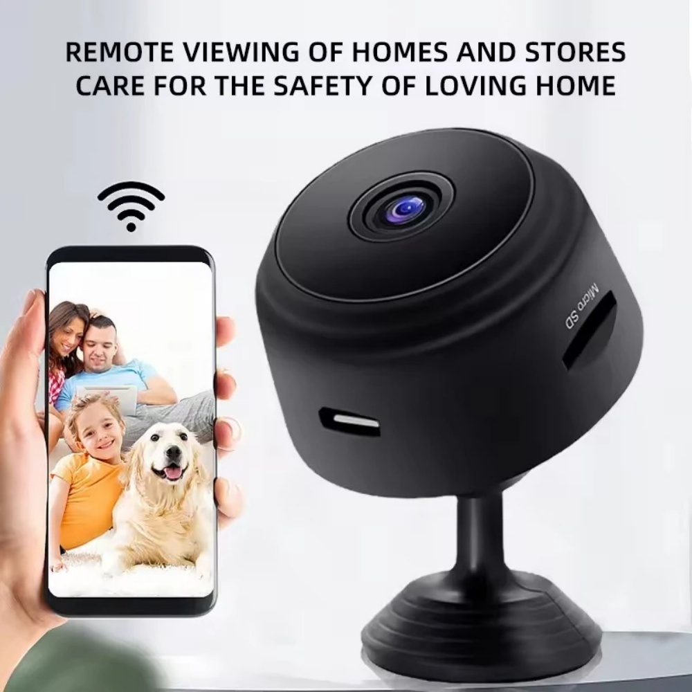 Home Security Premium - Mini Cámara WiFi HD 1080P con