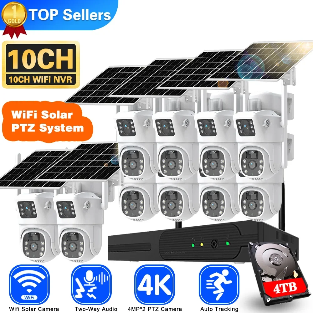 Home Security Premium - Sistema de videovigilancia de seguridad, Kit