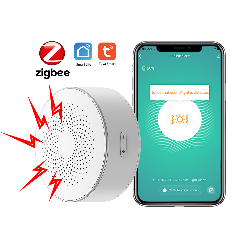 Home Security Siren - Eleopard Home Zigbee Tuya alarma de