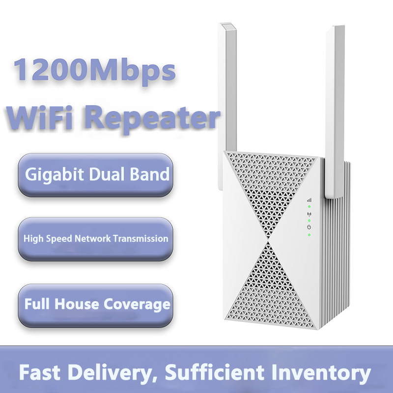 Home Security And Internet - Repetidor WiFi de 1200Mbps, extensor de