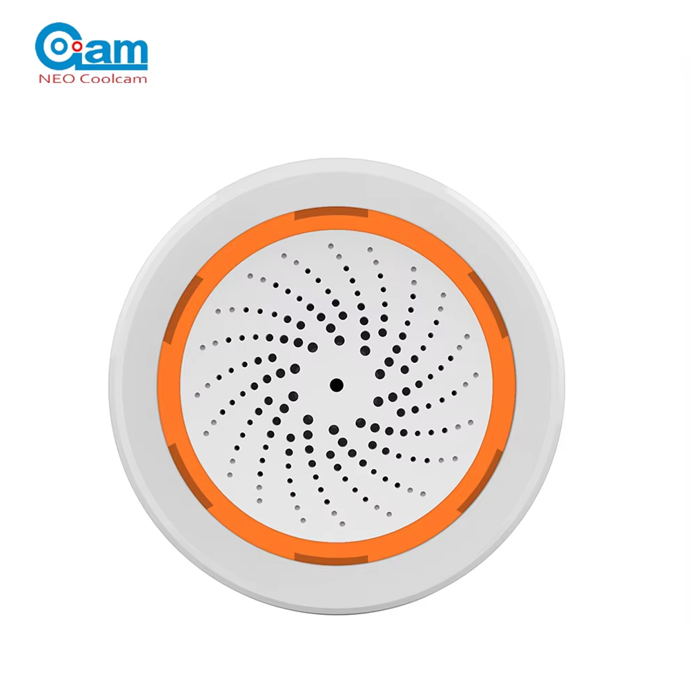 Home Security Siren - Coolcam-alarma de sirena inteligente Tuya Zigbee