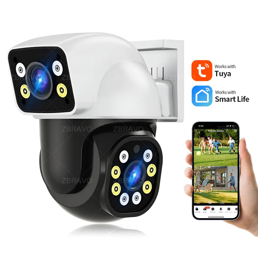 Home Security Siren - Cámara Exterior Inteligente Smartlife 8MP WiFi