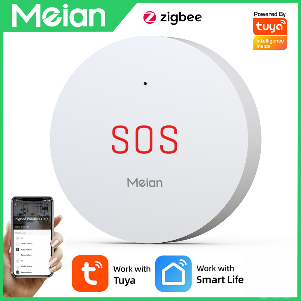 Home Security Siren - Zigbee-botón de emergencia Tuya SOS, sistema