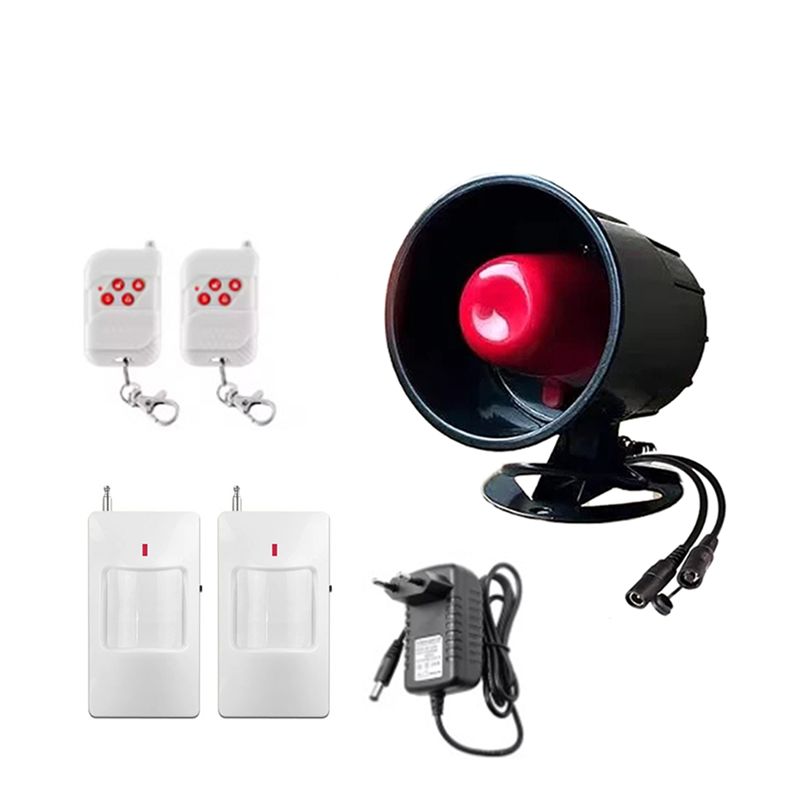 Home Security Siren - Sistema de Alarma Inalámbrico M01K 433Mhz