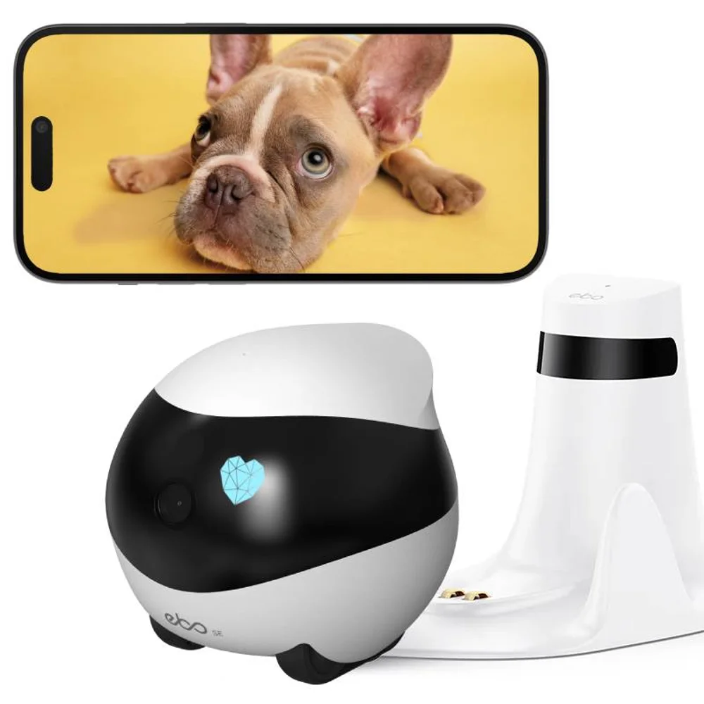 Home Security Robot Dog - SE-Robot de cámara para perro, gato,