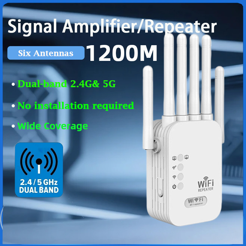 Home Security And Internet - Repetidor WiFi Inalámbrico KATORD de 1200Mbps,