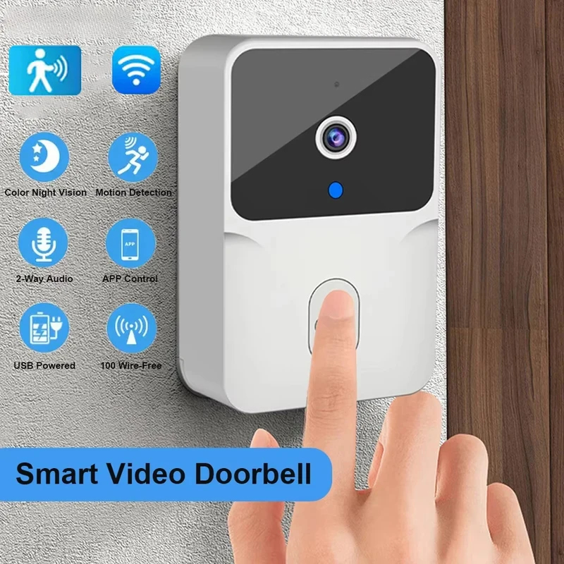 Home Security Premium - Videoportero WiFi Inteligente para el Hogar,