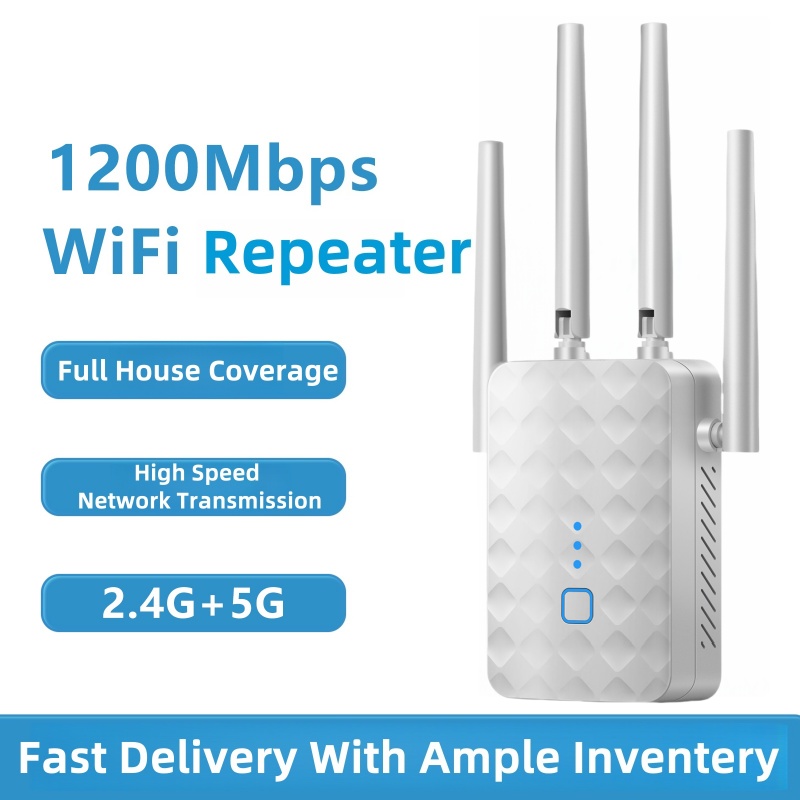 Home Security And Internet - Repetidor WiFi de 1200Mbps extensor inalámbrico