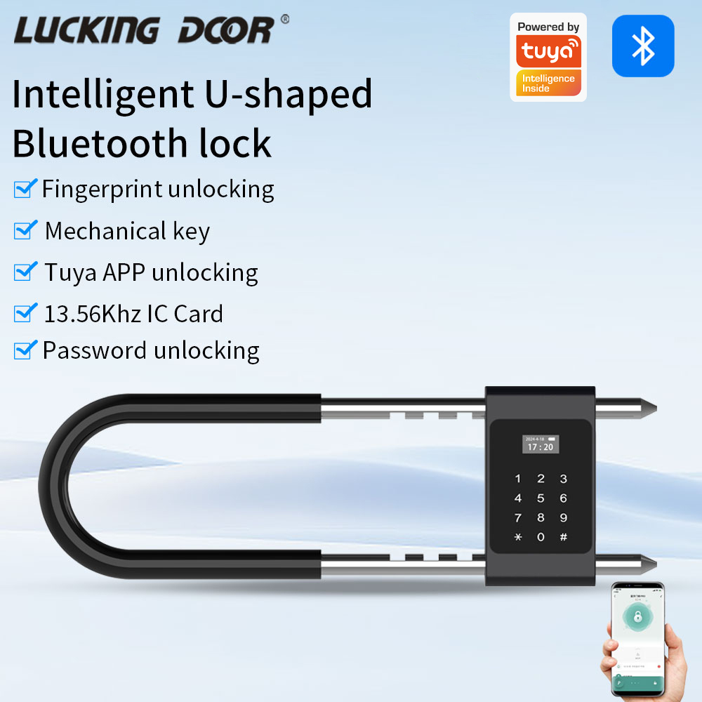Home Security Electronics - Cerradura electrónica biométrica con huella dactilar,
