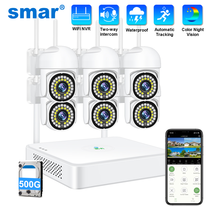 Home Security Premium - Sistema de Cámara de Seguridad CCTV