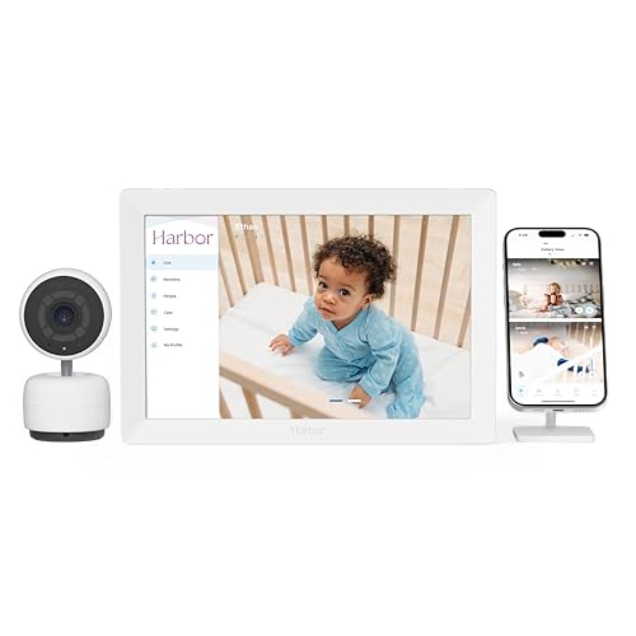 Home Security And Internet - Monitor Inteligente para Bebés con Pantalla