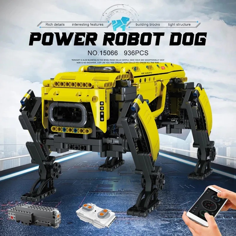 MOULD KING 15066/15075 Juguete - Home Security Robot Dog reseña y precio