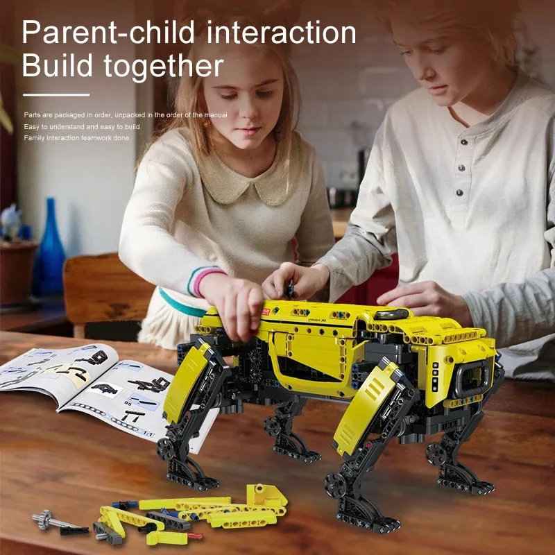 MOULD KING 15066/15075 Juguete - Home Security Robot Dog reseña y precio