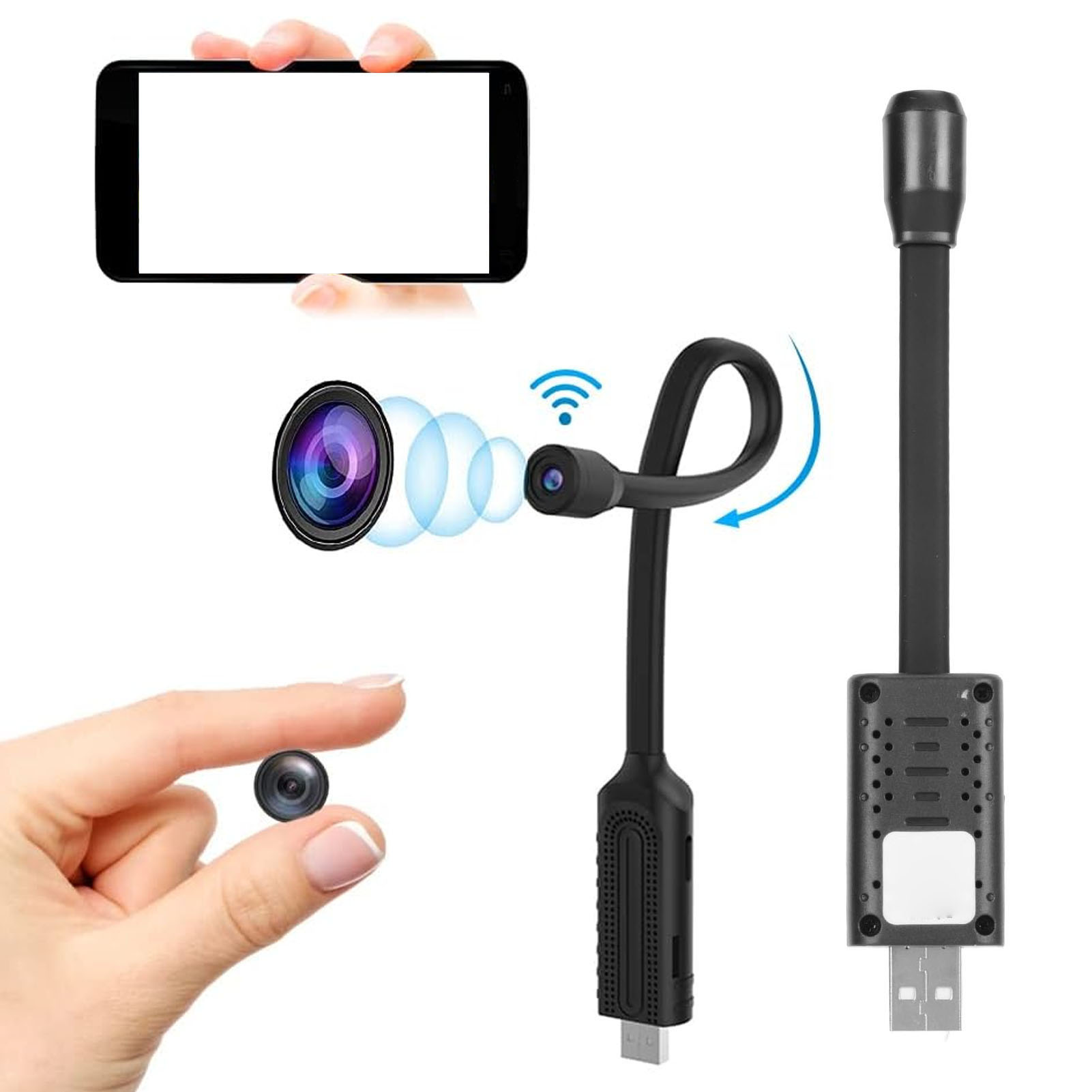 Minicámara de seguridad inalám - Home Security Premium reseña y precio