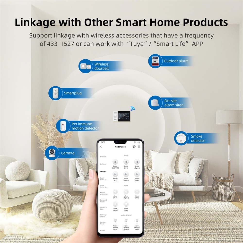 Sistema de alarma GSM intelige - Home Security Siren reseña y precio