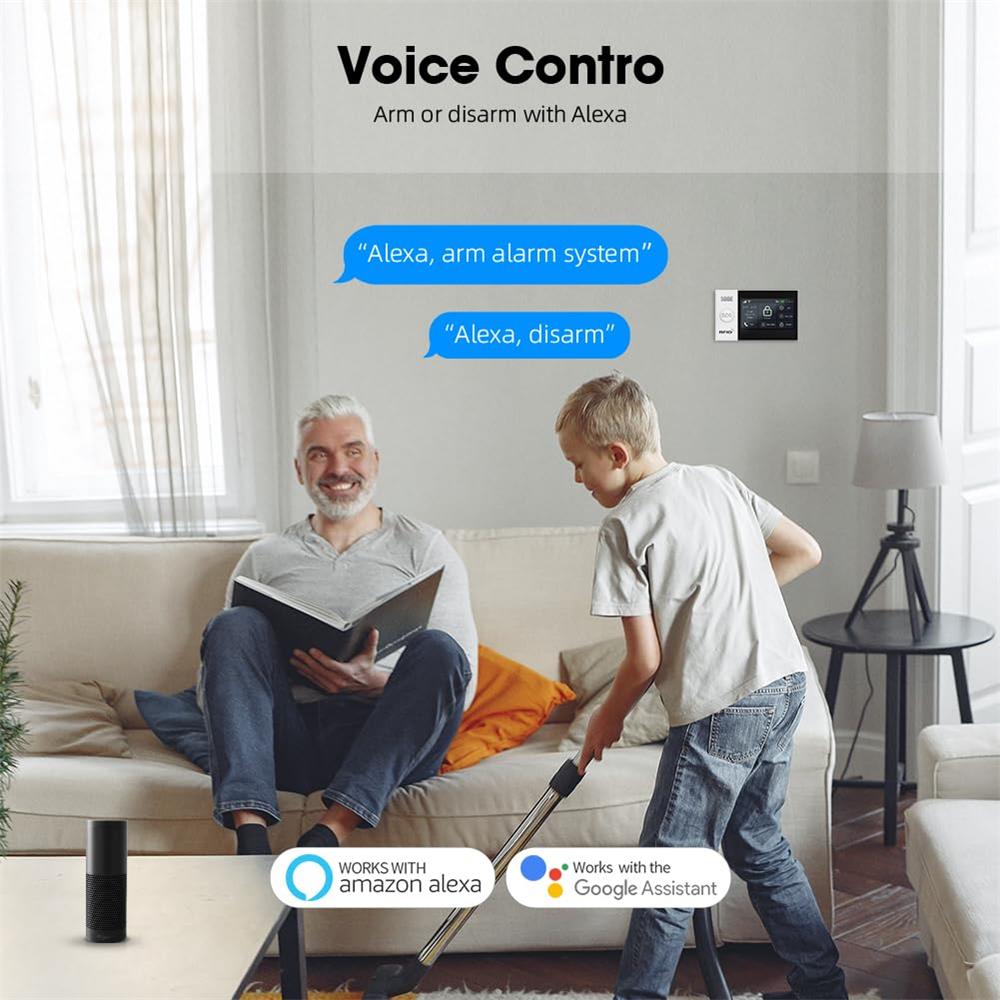 Sistema de alarma GSM intelige - Home Security Siren reseña y precio
