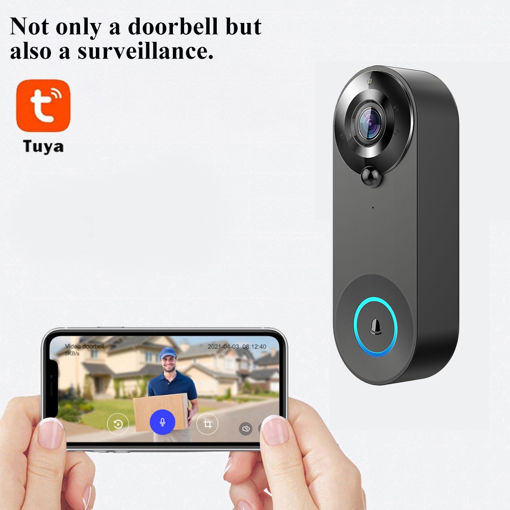 Tuya 1080P timbre inalámbrico  - Home Security Premium reseña y precio