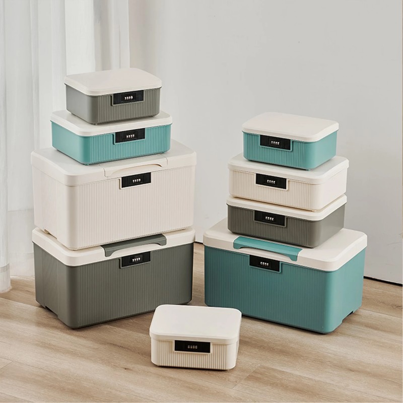 ‌ Caja de almacenamiento con c - Home Security Premium reseña y precio