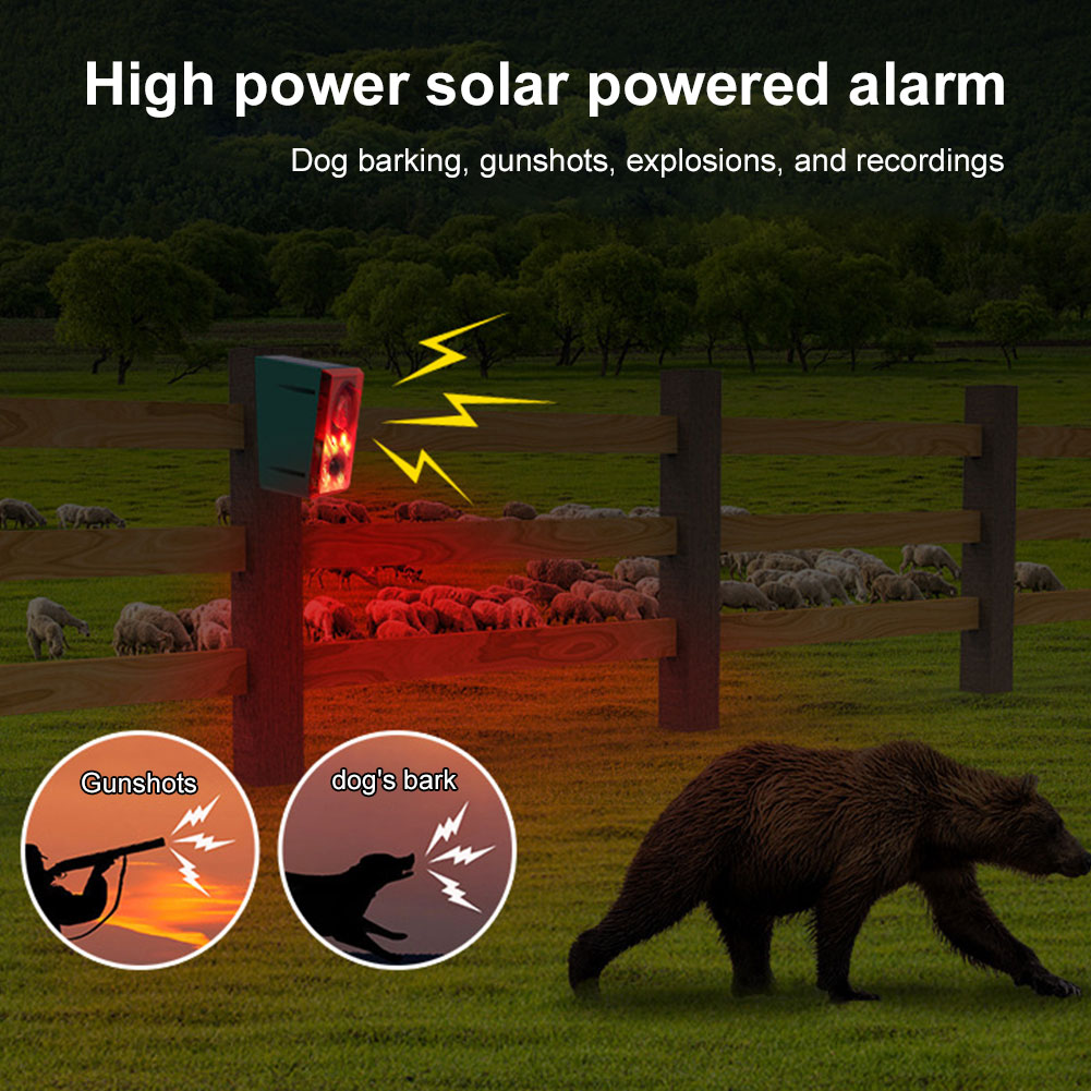 Alarma Solar con Sensor de Mov - Barking Dog Alarm reseña y precio