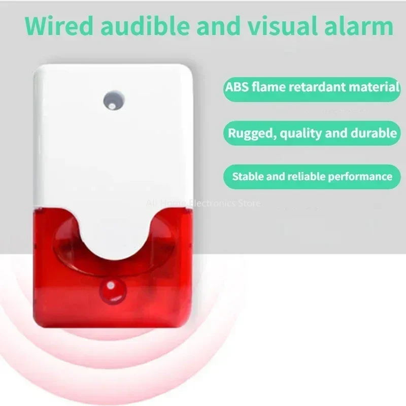 Sirena estroboscópica de alarm - Home Security Siren reseña y precio