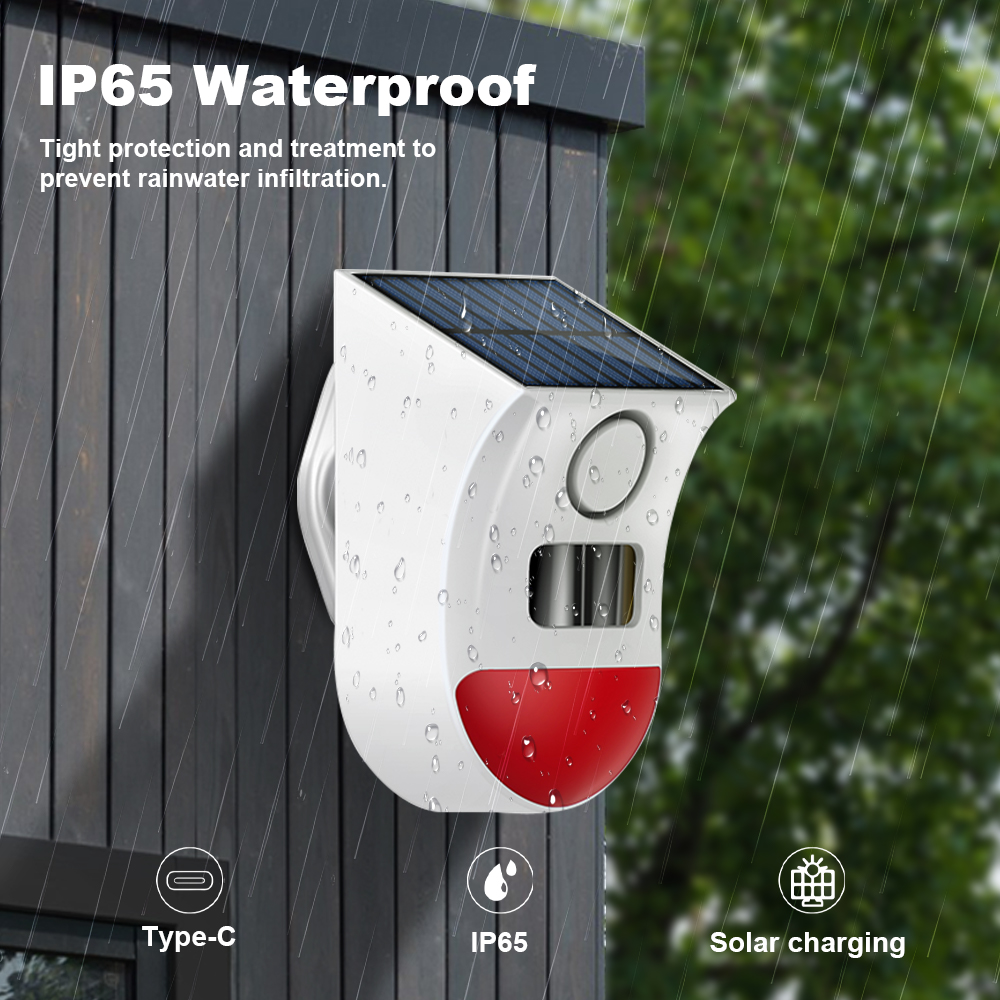 Sirena de Alarma Solar Tuya Zi - Home Security Siren reseña y precio