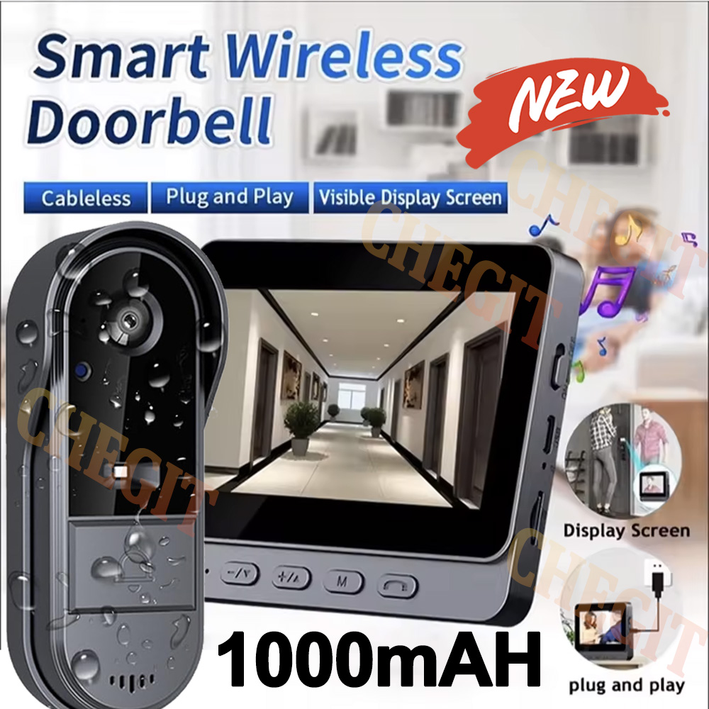 Timbre inalámbrico Wifi con cá - Home Security Premium reseña y precio