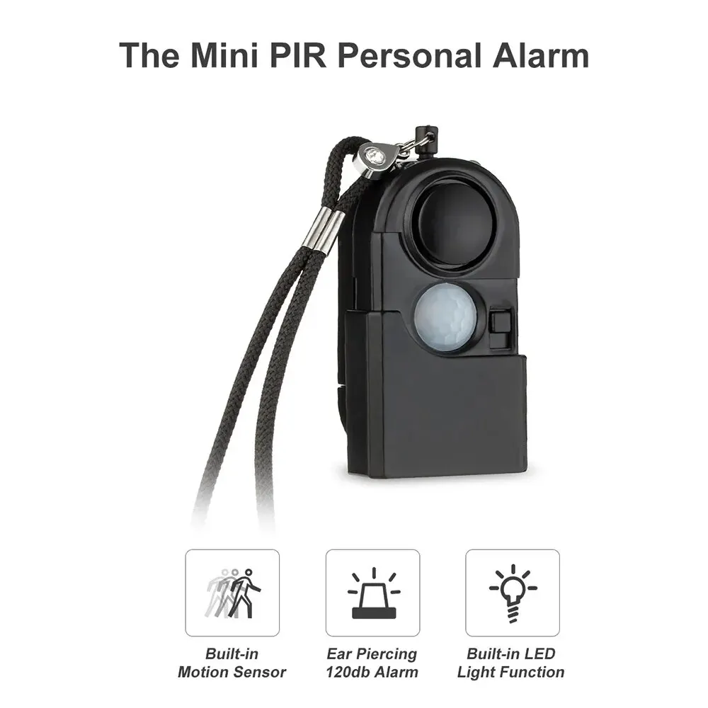 Mini alarma portátil con Detec - Home Security Siren reseña y precio