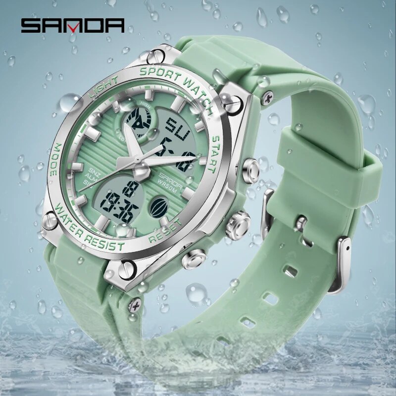 Marca SANDA, reloj Digital LED - Home Security Electronics reseña y precio