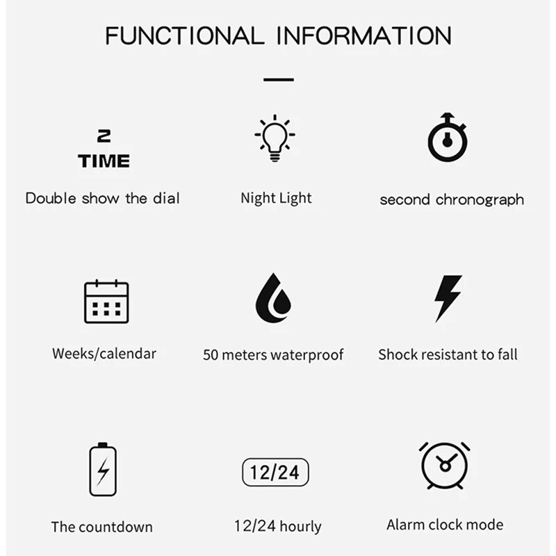 Marca SANDA, reloj Digital LED - Home Security Electronics reseña y precio