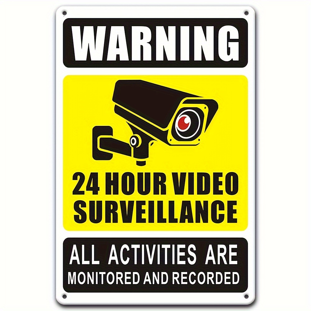 Señal de advertencia de videov - Home Security Electronics reseña y precio
