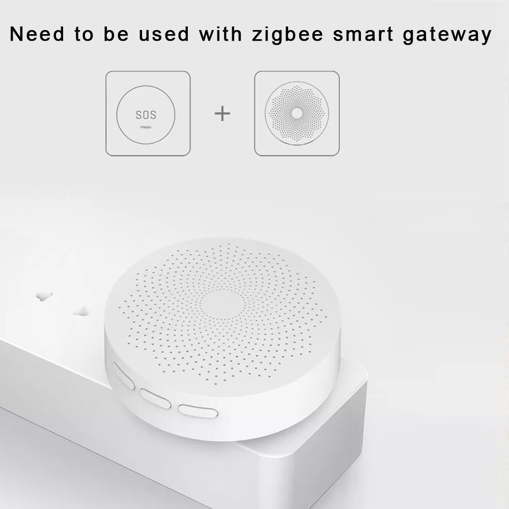 Zigbee-botón de emergencia Tuy - Home Security Siren reseña y precio