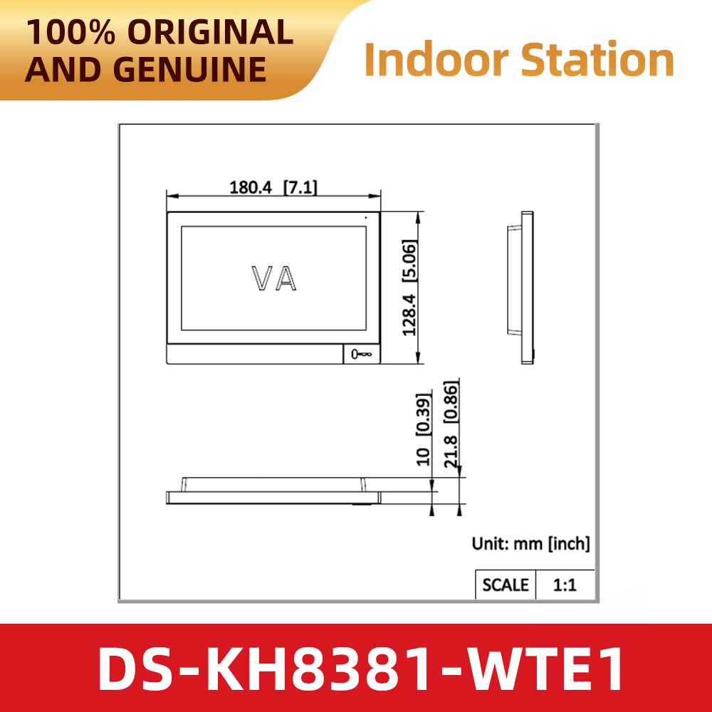 Hikvision DS-KH8381-WTE1 Inter - Home Security System Hikvision reseña y precio