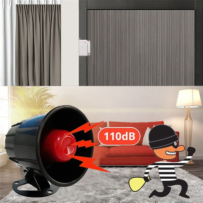 Sistema de Alarma Inalámbrico  - Home Security Siren reseña y precio