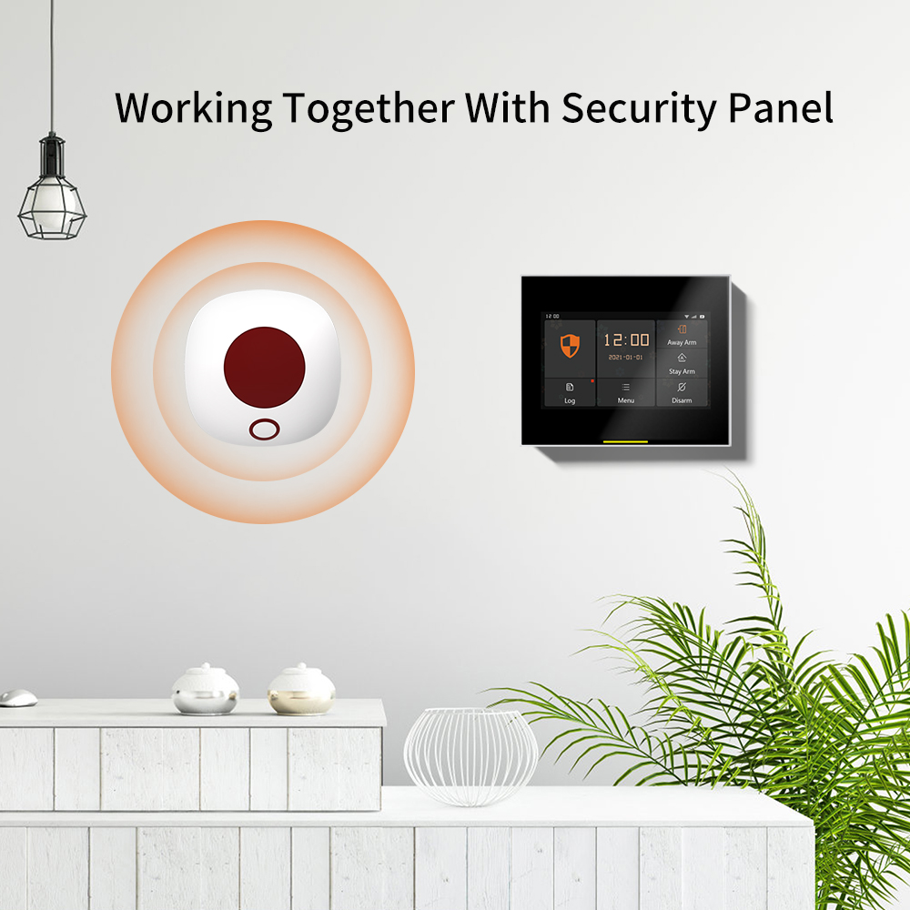 Staniot-sirena inalámbrica par - Home Security Siren reseña y precio