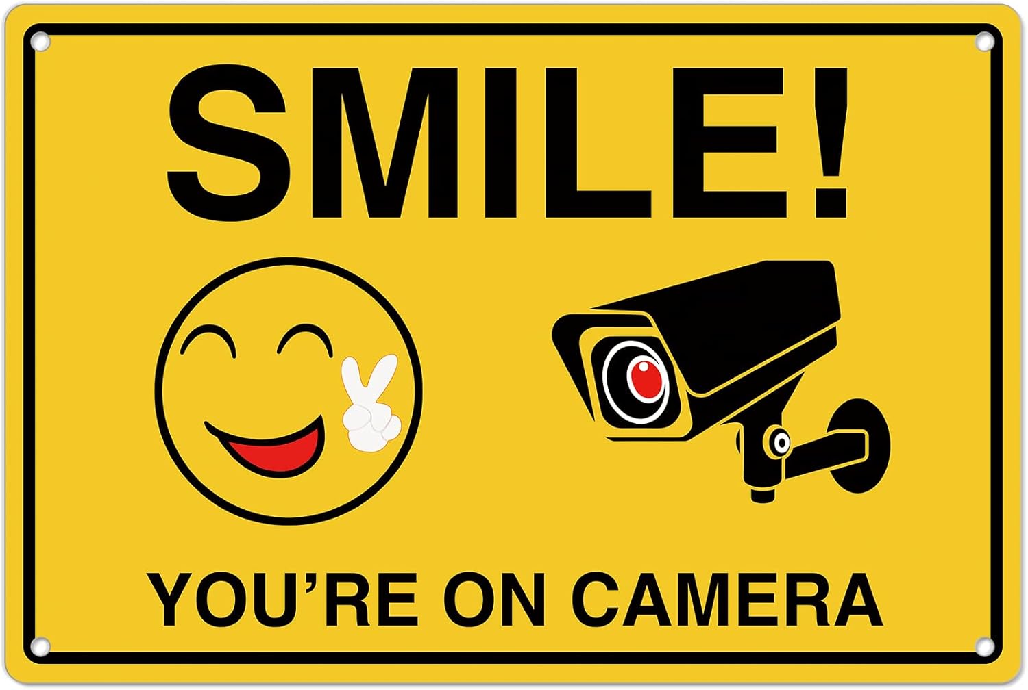 Smile Youre On Letreros de cám - Home Security Electronics reseña y precio