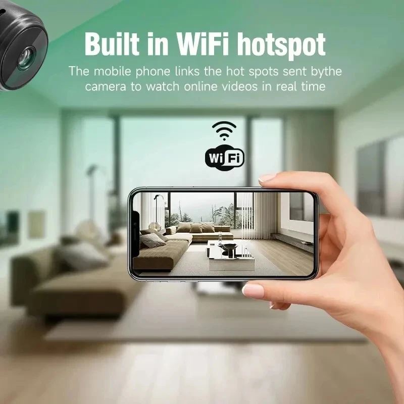 Mini Cámara A9 WiFi, Monitoreo - Home Security Premium reseña y precio