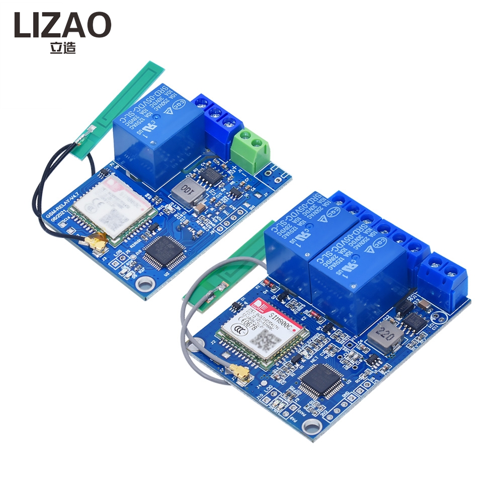 LIZAO Módulo de Relé Controlad - Home Security Using Gsm reseña y precio