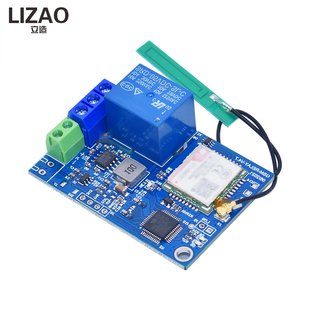 LIZAO Módulo de Relé Controlad - Home Security Using Gsm reseña y precio