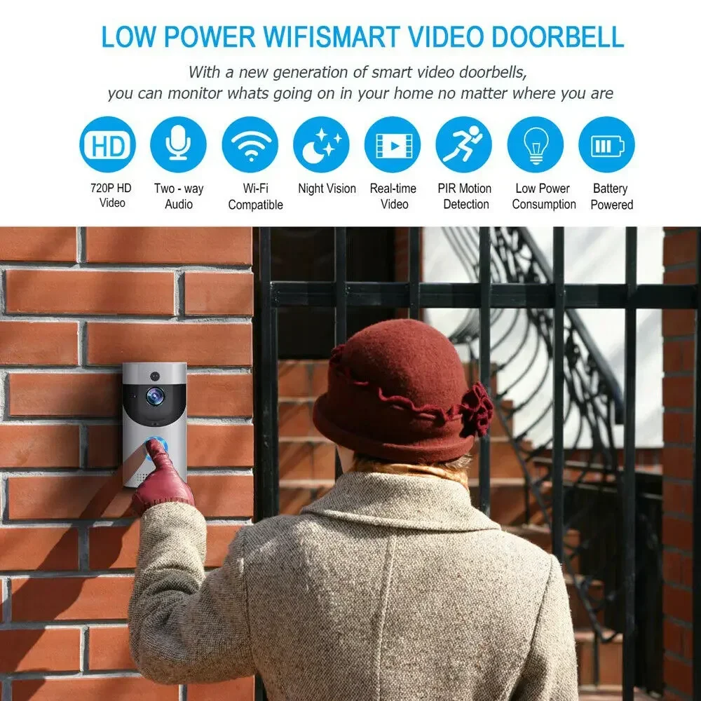 Timbre inalámbrico WIFI para e - Home Security Premium reseña y precio