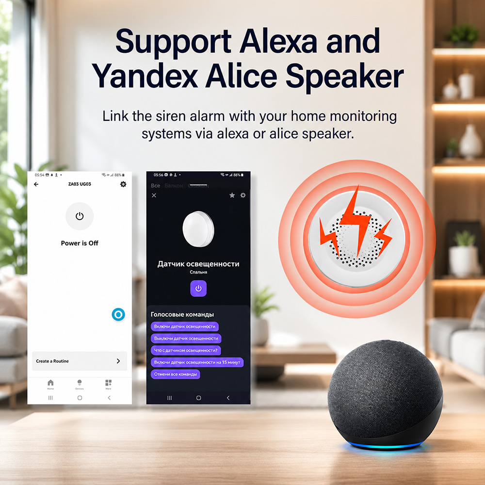 Alarma con Sirena Tuya Zigbee  - Home Security Siren reseña y precio