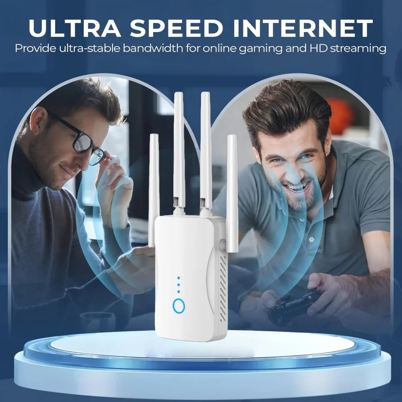 Repetidor WiFi de doble banda, - Home Security And Internet reseña y precio