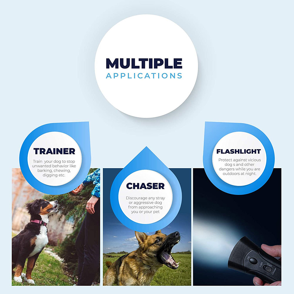 Repelente ultrasónico para per - Barking Dog Alarm reseña y precio