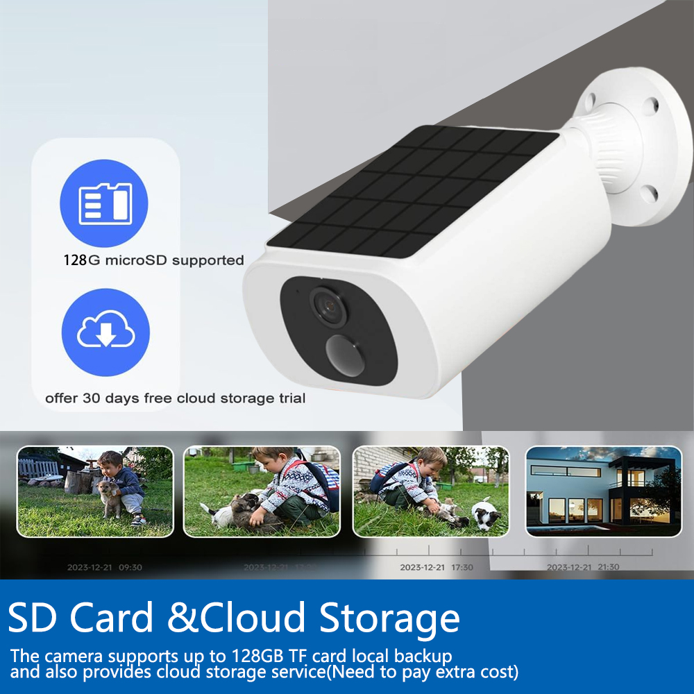 Cámara de seguridad Solar Tuya - Home Security Premium reseña y precio