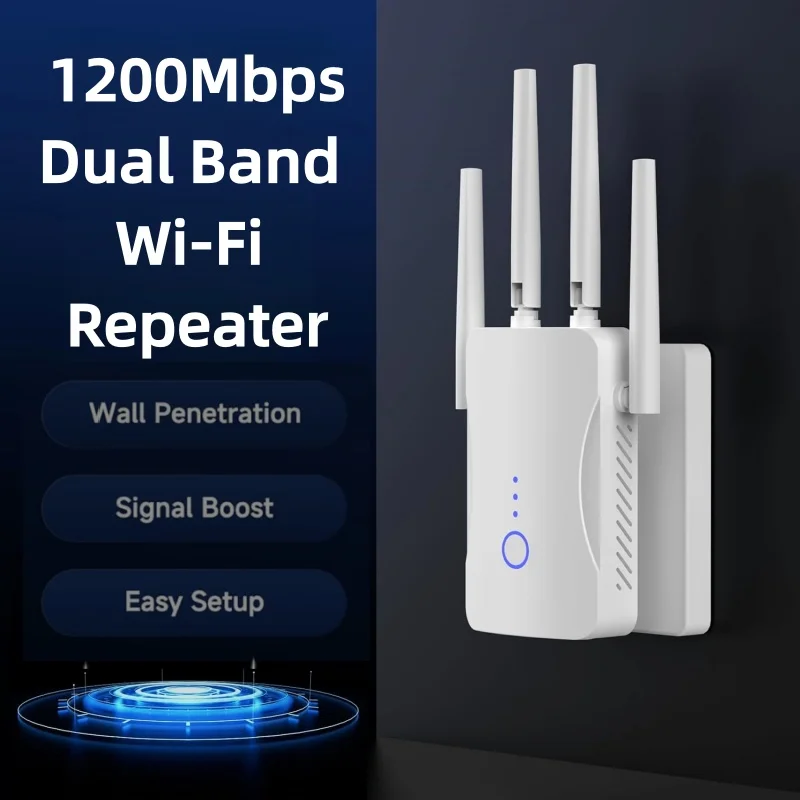 Repetidor WiFi de Doble Banda  - Home Security And Internet reseña y precio