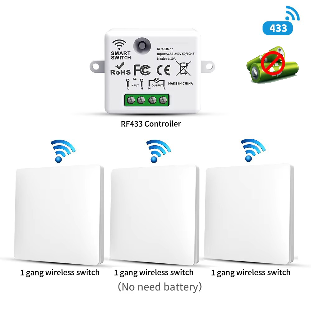 Interruptor de Luz Inalámbrico - Home Security Battery reseña y precio