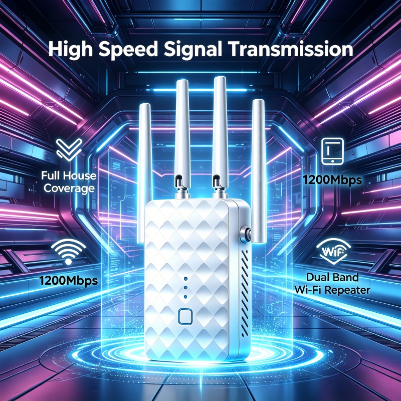Repetidor WiFi de 1200Mbps, In - Home Security And Internet reseña y precio