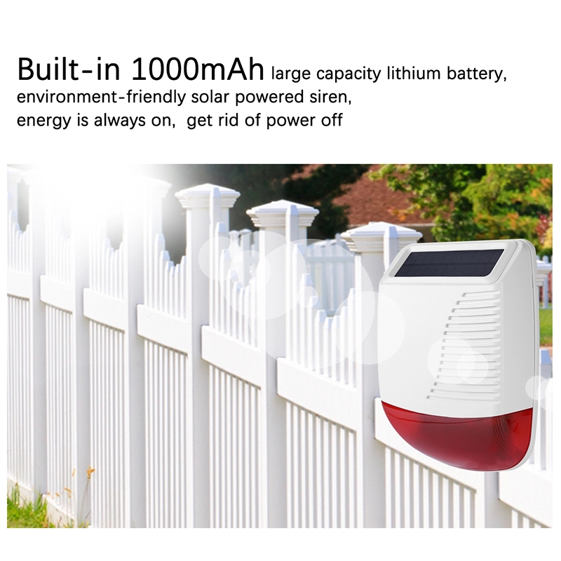 CPVAN-sirena inalámbrica para  - Home Security Siren reseña y precio